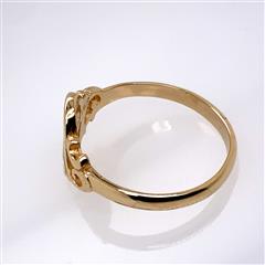 James Avery Petite Spanish Swirl 14K Yellow Gold Ring